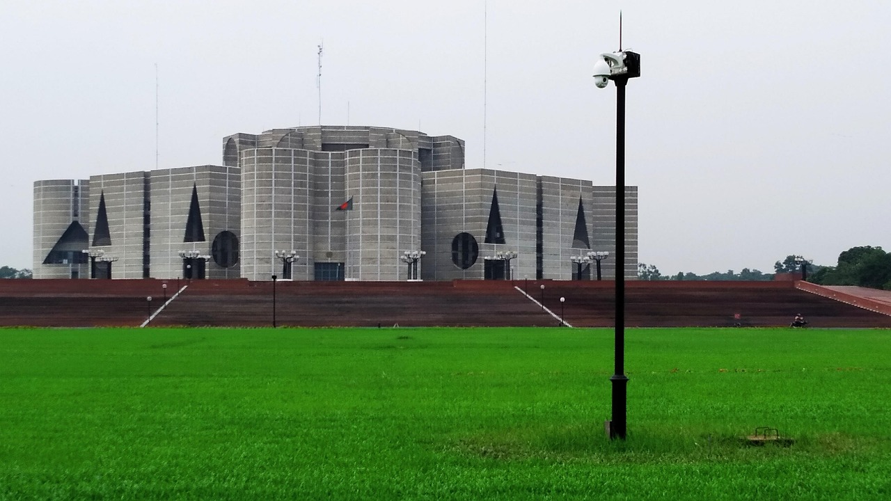Flag Hoisting Ceremony in Bangladesh